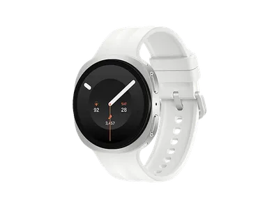 SAMSUNG Galaxy Watch9 40, LTE Smartwatches Aluminium Nitrilkautschuk, 130-180 mm, Creme