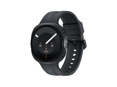 SAMSUNG Galaxy Watch9 40, LTE Smartwatches Aluminium Nitrilkautschuk, 130-180 mm, Graphite
