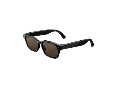META Meta Adventurer, Groß, Klassisches Schwarz, Gläser: Braun AI Glasses