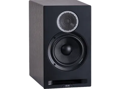 ELAC Debut Reference B6 1 Paar HiFi Lautsprecher (Aramid-Faser verstärkt, Schwarz/Holz