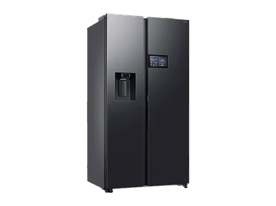SAMSUNG RS90F65EDFEF RS94F Side-by-Side (621 l, D, 1784 mm hoch, Premium Black Steel)