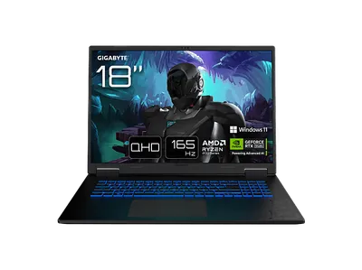 GIGABYTE Gaming A18 3TH - 18 Zoll AMD Ryzen™ 7 260 16 GB 1 TB NVIDIA GeForce RTX™ 5050 Windows 11 Home