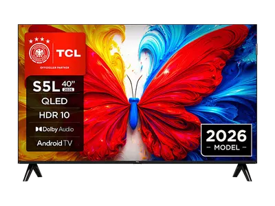 TCL 40S5L QLED TV (Flat, 40 Zoll / 101,6 cm, Full-HD, SMART TV)