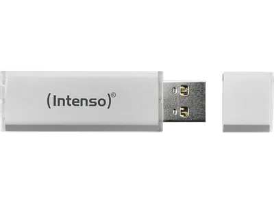 INTENSO Ultra Line USB-Stick, 16 GB, 35 MB/s, Silber