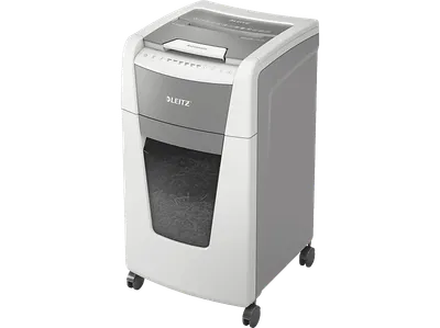 LEITZ IQ Autofeed Office 300 Automatischer Aktenvernichter, Weiß