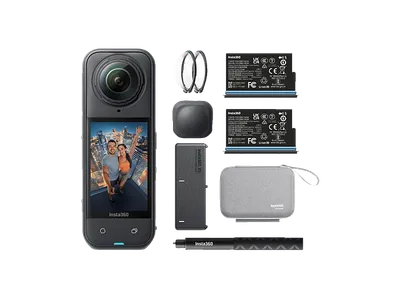 INSTA360 X5 Essentials Bundle Actioncam , WLAN, Touchscreen