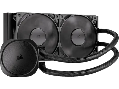 CORSAIR CW-9060088-WW NAUTILUS 240 RS CPU Wasserkühler, Schwarz