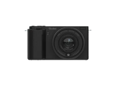 ROLLEI Compactline 10x Flip Screen, Kompaktkamera Schwarz, opt. Zoom, 2.88" IPS faltbar/drehbar