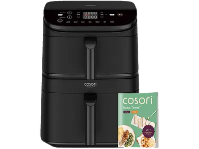 COSORI CAF-DC121-AEUR TURBO TOWER™ BASIC CERAMIC 10.8 Liter, Heißluftfritteuse
