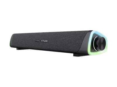 TRUST GXT 620 Axon RGB Soundbar (Soundbar, Schwarz