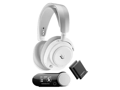 STEELSERIES Arctis Nova Pro Omni Retail, Over-ear Gaming Headset Bluetooth Weiß