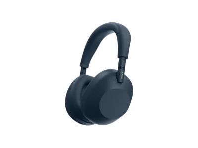 SONY WH-1000XM6 Premium Noise Cancelling, Over-ear Kopfhörer Bluetooth Midnight Blue