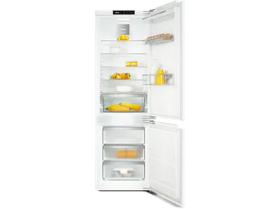 MIELE KFN 7734 C Kühlgefrierkombination (C, 253 l, 1770 mm hoch, Weiß)