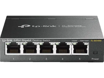 TP-LINK TL-SG105S 5-PORT GIGABIT SWITCH METALLGEHÄUSE Switch 5