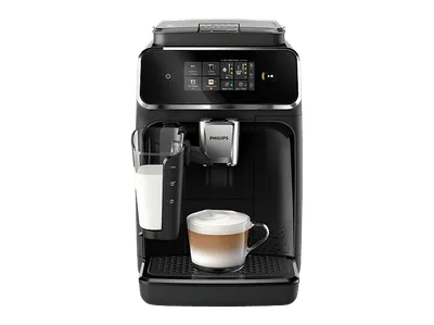 PHILIPS EP2331/10 Serie 2300 LatteGo 3 Kaffeespezialitäten Kaffeevollautomat Klavierlack-Schwarz
