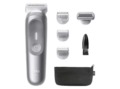 BRAUN BG7550 Series 7, Bodygroomer , Grau