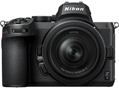 NIKON Z5 Kit Systemkamera mit Objektiv 24-50 mm, 8 cm Display Touchscreen, WLAN