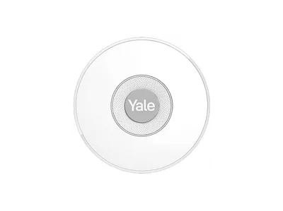 YALE Smart Alarm Indoor Siren - Kabellose Sirene, Weiß