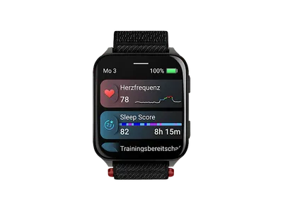 Garmin Venu X1 in Titan Schwarz