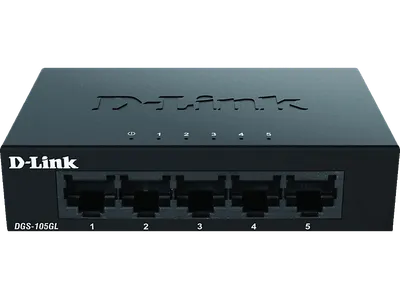 D-LINK DGS-105GL/E Desktop Switch 5