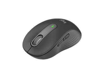 LOGITECH Signature M650 - für kleine bis mittelgroße Hände, kabellose Maus, Graphite