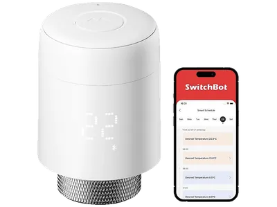 SWITCHBOT W7830000 Smartes Heizkörperthermostat, Weiß