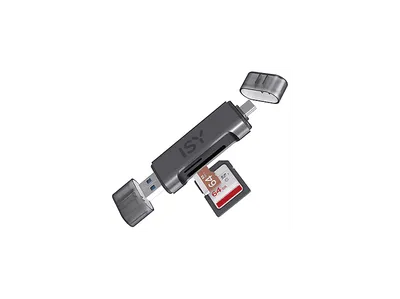 ISY ICR-6000 2-in1-USB-Kartenleser