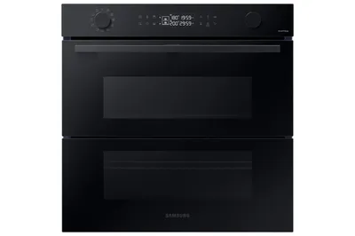SAMSUNG NV7B45502AK/U1 Dual Cook Flex, Einbaubackofen (Einbaugerät, 76 l, 595 mm breit), Serie 4