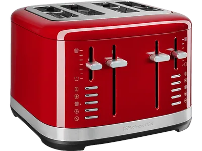 KITCHENAID 5KMT4109EER Toaster Empire Rot (1960 Watt, Schlitze: 4)