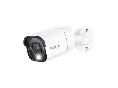 REOLINK P330 4K PoE, 2-Wege-Warnungen, Farbnachtsicht, Hauskamera Smart-Erkennung, Überwachungskamera