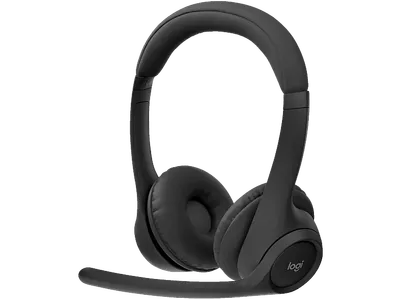 LOGITECH Zone 300 inkl. Geräuschunterdrückung, kabellos, Over-ear Headset Bluetooth Midnight Black