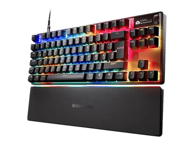 STEELSERIES Apex Pro TKL GEN3, Gaming Tastatur, Mechanisch, Sonstiges, Kabelgebunden, Schwarz
