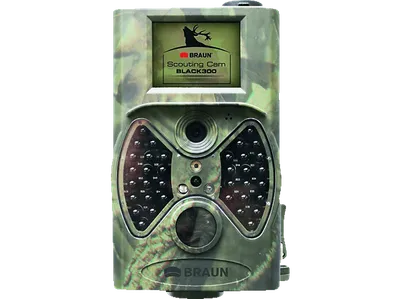 BRAUN PHOTOTECHNIK Scouting Cam 300 Wildkamera Camouflage, Nein opt. Zoom, LCD