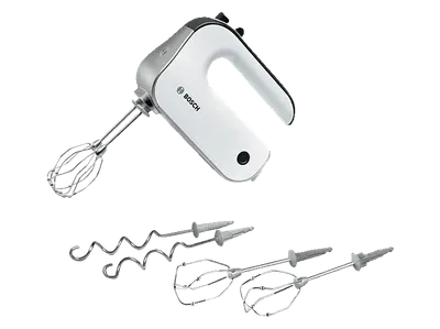 BOSCH MFQ4835DE Handmixer Weiß/Chrom (575 Watt)