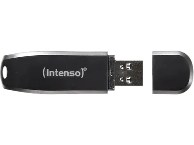 INTENSO Speed Line USB-Stick, 256 GB, 35 MB/s, Schwarz
