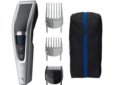 PHILIPS HC5630/15 Series 5000 28 Längeneinstellungen, 3 Kammaufsätze, Haarschneider Silber/Schwarz