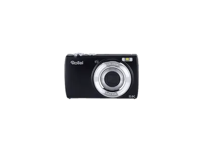 ROLLEI Powerflex Compact Digitalkamera Schwarz, 5x opt. Zoom, 2,8" IPS-Display