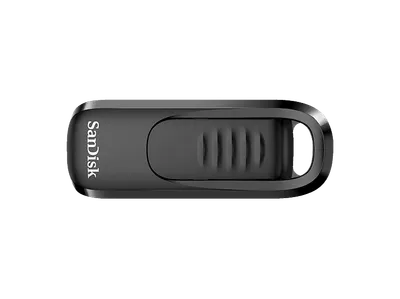 SANDISK Ultra® Slider USB Stick, 1 TB, 400 MB/s, Schwarz