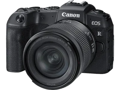 CANON EOS RP Kit Systemkamera mit Objektiv 24-105 mm, 7,5 cm Display Touchscreen, WLAN