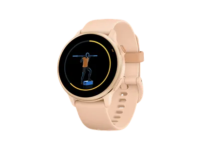 GARMIN vivoactive 6 Smartwatch Silikon, 20 mm, Pink Dawn