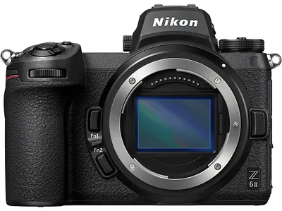 NIKON Z 6II Gehäuse Systemkamera, 8 cm Display Touchscreen, WLAN