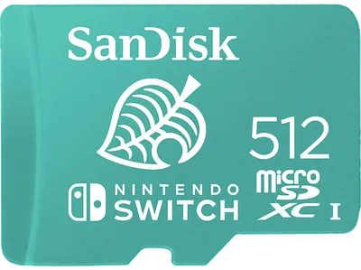 SANDISK microSDXC™-Karte, Speicherkarte für Nintendo Switch™ 512 GB, Mehrfarbig