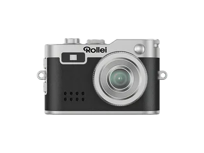 ROLLEI Mini Digitalkamera Schwarz, 0x opt. Zoom, LCD, 0.96 Zoll