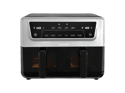 CUISINART AFD10XSSE Airtwin Dual Basket, 10.4 Lliter Heißluftfritteuse