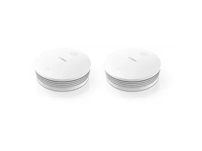 BOSCH Smart Home 2er Set Rauchwarnmelder II Rauchwarnmelder, Weiß