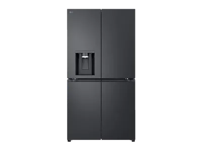 LG GMF960EV2E French Door (646 l, E, 1792 mm hoch, Essence Black Steel)