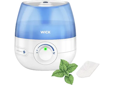 WICK WUL525E4 Luftbefeuchter Weiß/Blau (21 Watt, Raumgröße: 15 m²)