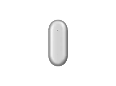 PLAUD NotePin Single Diktiergerät, Lunar Silver