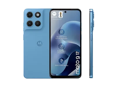 Motorola Moto G17 in Blau