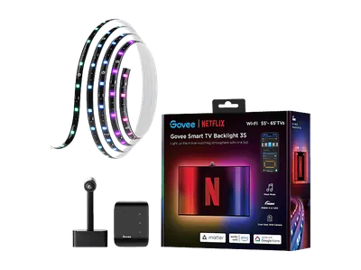 GOVEE 55 - 65" Smarte LED TV-Hintergrundbeleuchtung RGBICW, Farbe